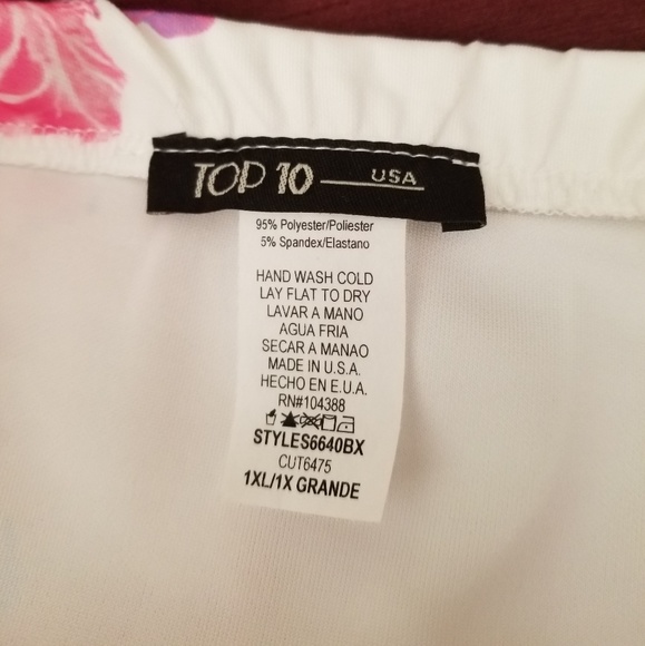 NWT Top 10 Hawaiian Skirt - Picture 8 of 8